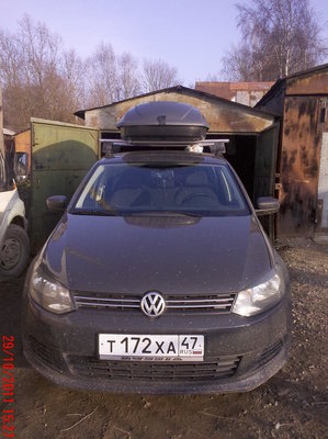 Багажник на крышу VW Polo sedan