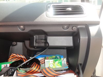 Установка RCD-310 в VW Polo sedan своими руками