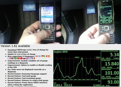 Диагностика Polo седан с использованием смартфона