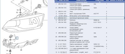 Номера запчастей и цены на них, оригинал и не оригинал