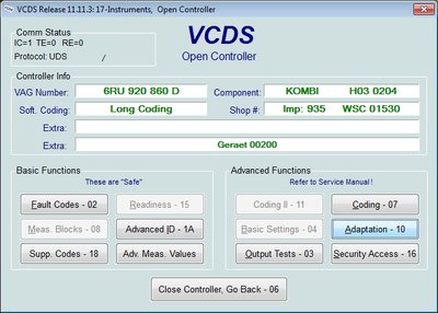 Работа с адаптерами VAG-COM, VCDS: допы, функции, ошибки (+)