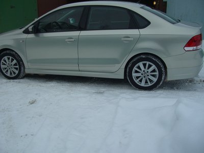 ТЮНИНГ.Комплекты пружин для занижения клиренса Polo sedan.