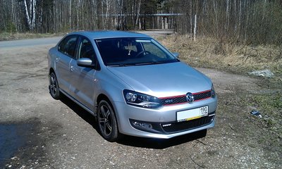 Бампер от Polo Hatchback - реализация