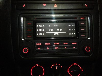 Установка RCD 320 своими руками на VW POLO седан