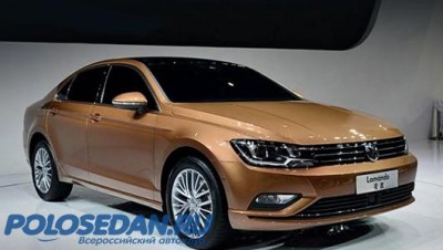 Будущая Volkswagen Jetta 2016-2017 (старт продаж в Китае).