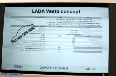 Новый седан Lada Vesta- конкурент?