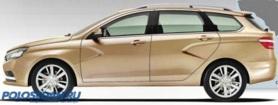 Новый седан Lada Vesta- конкурент?