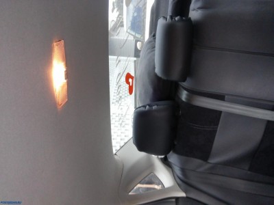 Отсутствие света для задних пассажиров