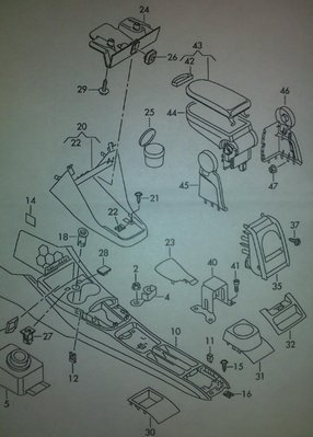 Подлокотник для VW Polo седан