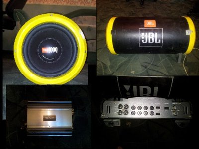 Продаю сабвуфер jbl + усилитель!  Москва