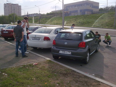 22.04.2012 POLO встреча на берегу Волги