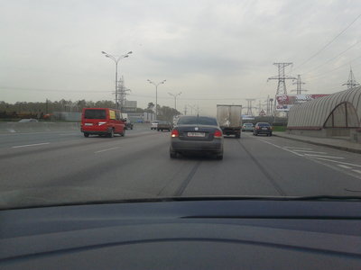 Встречи на дорогах Москвы и МО