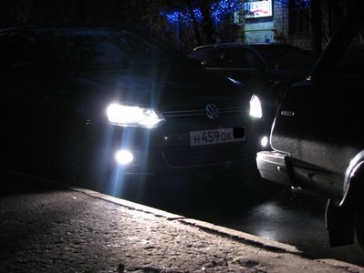 Замена лампочек  VW Polo sedan