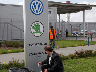 Экскурсия на завод VW в Калугу