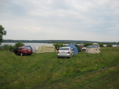 Отдых с палатками на неделю