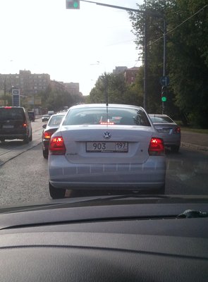 Встречи на дорогах Москвы и МО