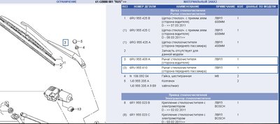 Номера запчастей и цены на них, оригинал и не оригинал