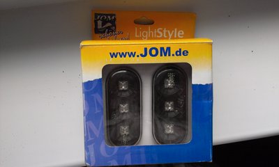 Повторители поворота диодные LED черные POLO г.Москва
