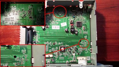 Доработка входа AUX и USB в RCD 30