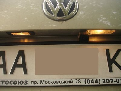 Камера заднего вида для VW Polo sedan