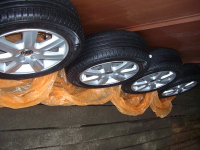 Продам колёса оригинал "Reverside" R15 + Hakka Green (Мск)