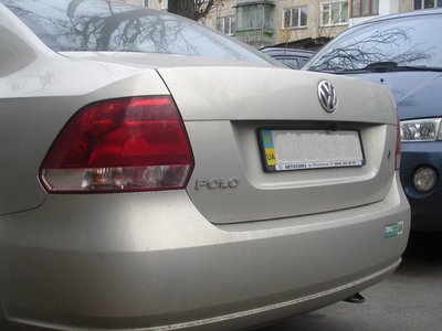 Камера заднего вида для VW Polo sedan