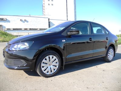 VW POLO Sedan Comfortline 1,6(77кВт) 5ст.МКПП, Цвет: Черный