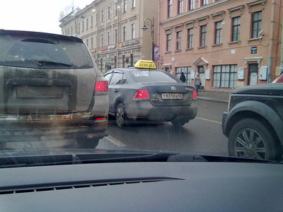 Встречи на дорогах Санкт-Петербурга и ЛО