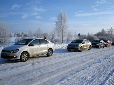 20 января 2013 - болеем за VW Polo! Поездка состоялась!