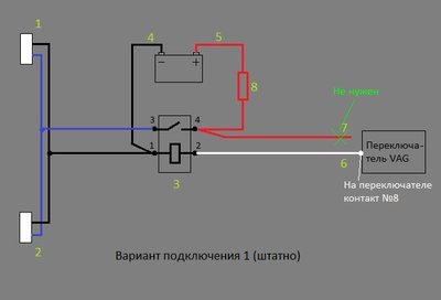 Все об установке ПТФ . VW Polo sedan