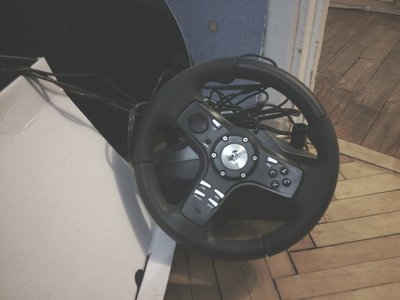 ПРОДАМ Руль педалями,коробка автомат )) для PC/PS2/PS3 P'n'P