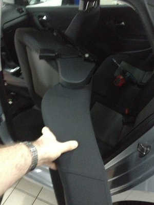 Фотоотчет установки сигнализации на поло седан