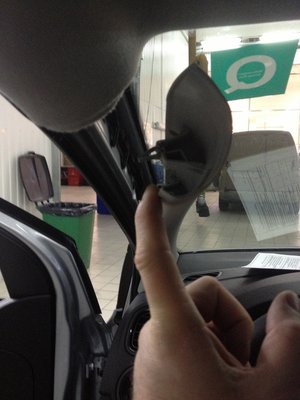 Фотоотчет установки сигнализации на поло седан