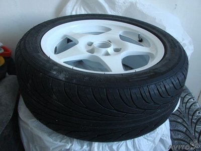 Продам комплект лето 195/55/R15, 5х100