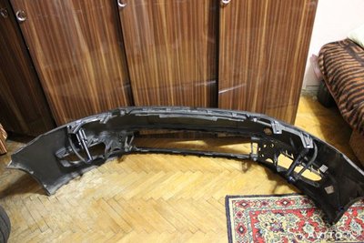 Бампер передний для ФВ Поло Седан\Хэтч + омыватель фар