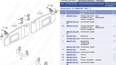 Номера запчастей и цены на них, оригинал и не оригинал