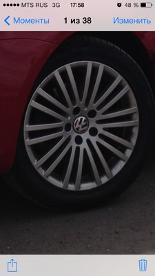 Продам оригинальный диски VW R17 за 11500!