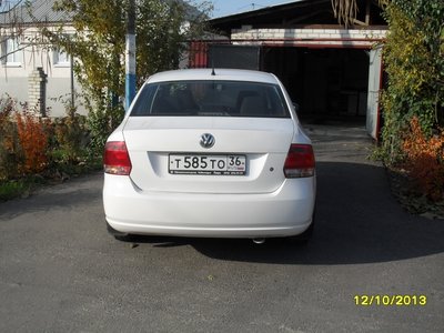 Polo sedan в комплектации Highline.