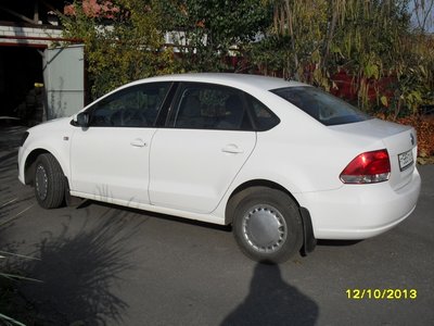 Polo sedan в комплектации Highline.