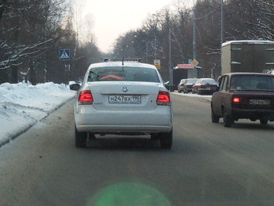 Встречи на дорогах Москвы и МО