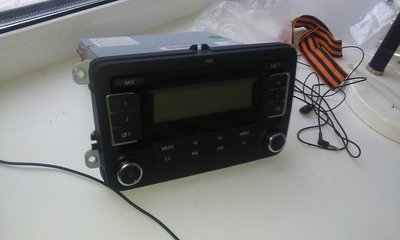 Продаю свою решетку gti и родной мафон RCD 30