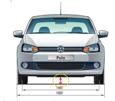 Увеличение клиренса  VW Polo седан.