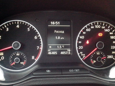 Приборная панель VW Polo седан