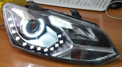 Тюнинг фары Eagle Eyes на Polo Sedan (хэтчбек) (г.Салават)