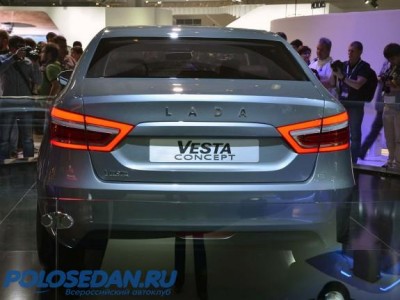 Новый седан Lada Vesta- конкурент?