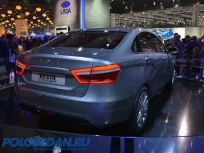 Новый седан Lada Vesta- конкурент?