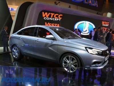 Новый седан Lada Vesta- конкурент?