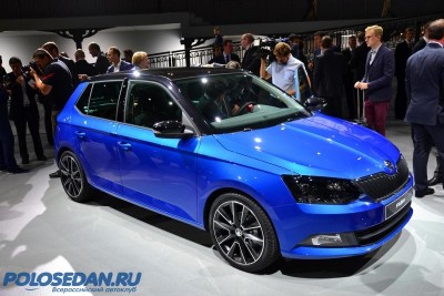 New Skoda Fabia III 2015