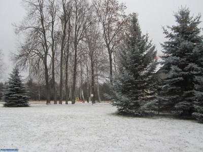 Встреча первого снега в Орле 29.11.2014