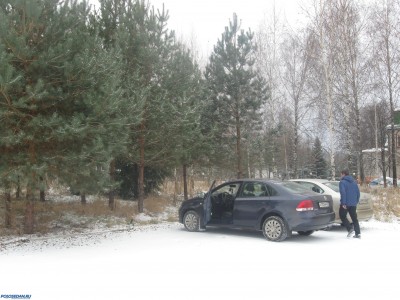 Встреча первого снега в Орле 29.11.2014